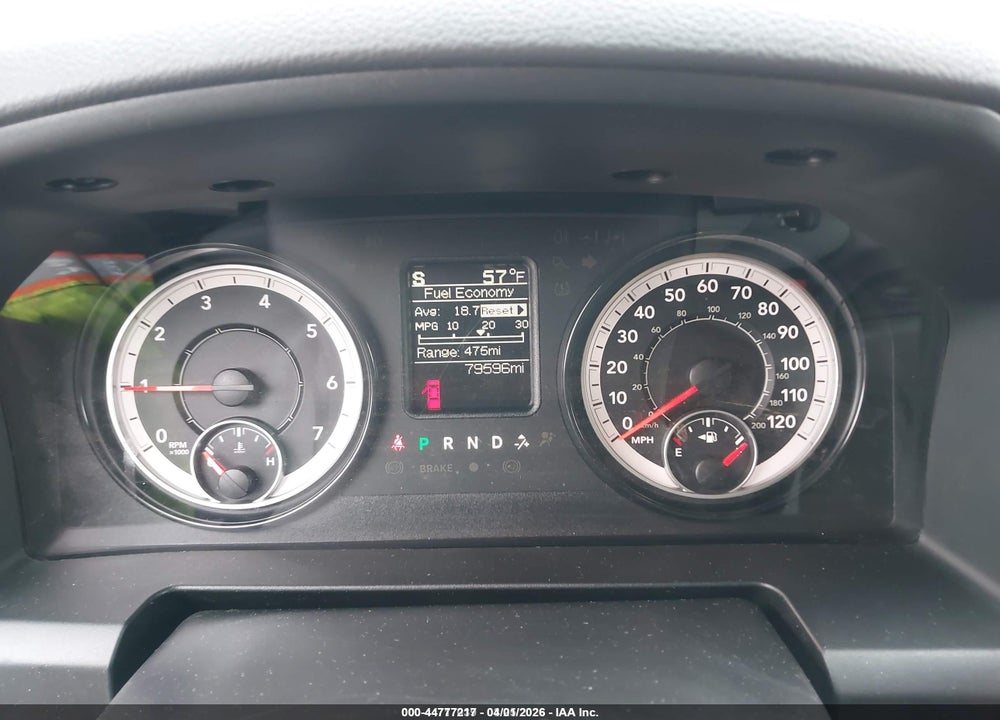 2019 RAM 1500 CLASSIC TRADESMAN  4X4 5'7 BOX VIN: 3C6RR7KG4KG619867