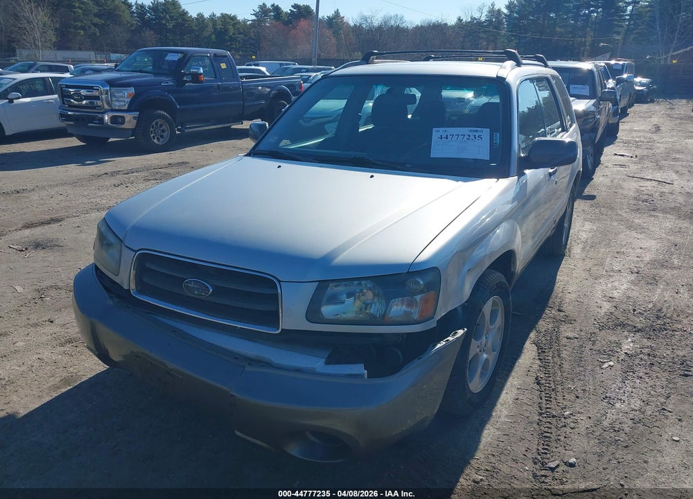 2004 SUBARU FORESTER 2.5XS VIN: JF1SG65654H703711