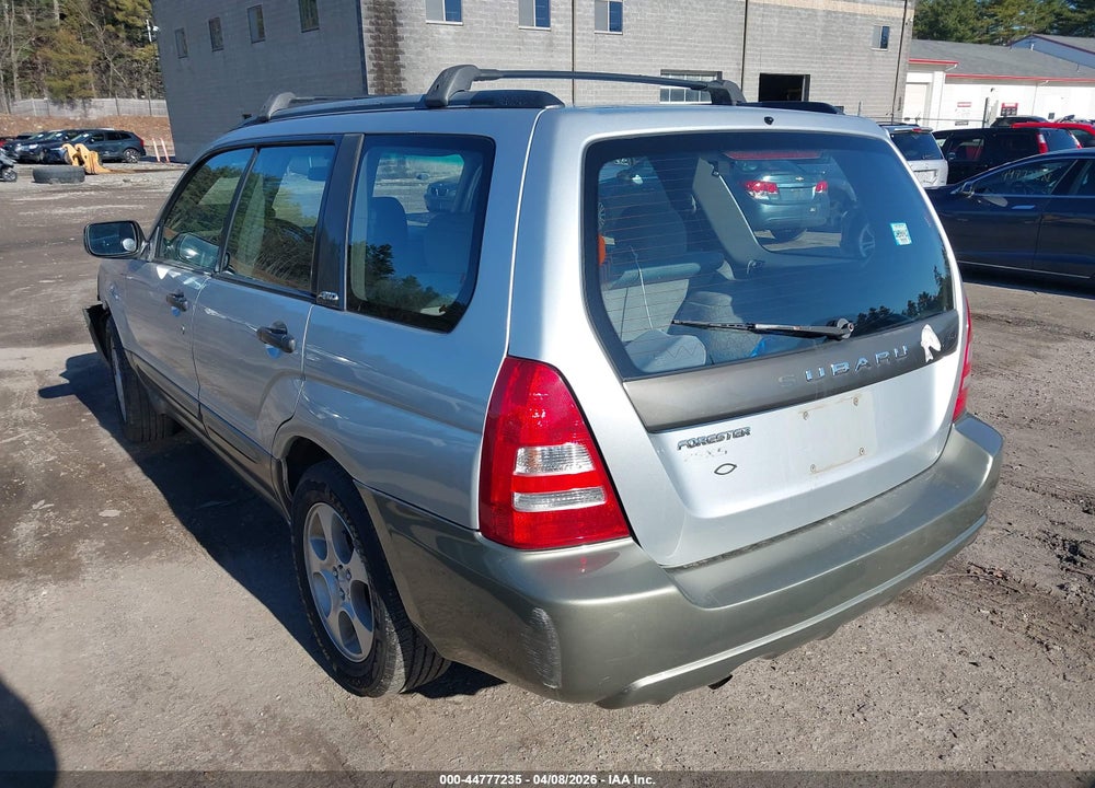 2004 SUBARU FORESTER 2.5XS VIN: JF1SG65654H703711