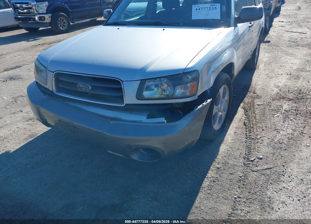 2004 SUBARU FORESTER 2.5XS VIN: JF1SG65654H703711