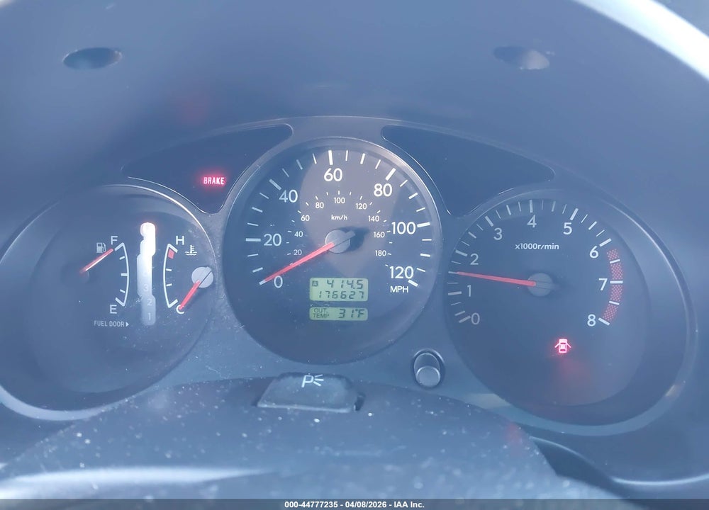 2004 SUBARU FORESTER 2.5XS VIN: JF1SG65654H703711