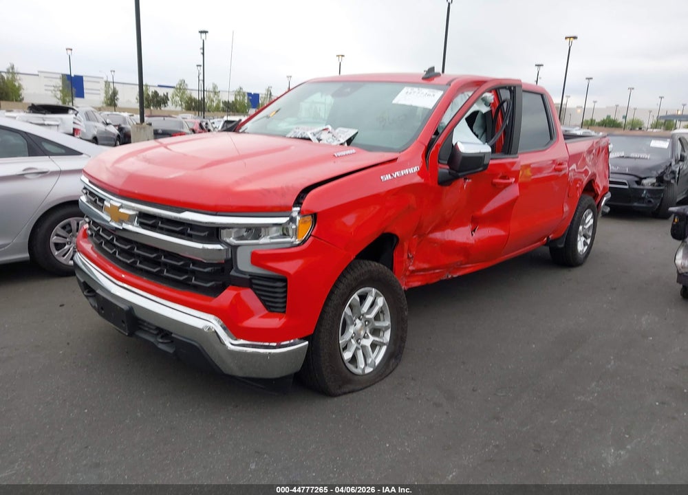 2025 CHEVROLET SILVERADO 1500 4WD  SHORT BED LT WITH 2FL VIN: 1GCPKKEK2SZ131959