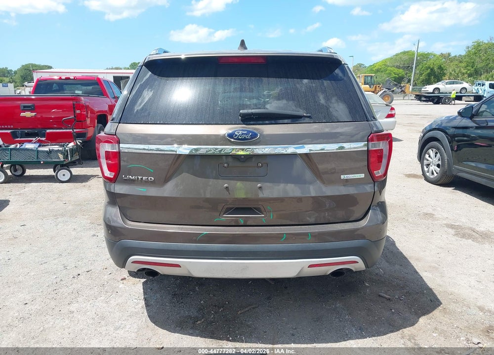 2016 FORD EXPLORER LIMITED VIN: 1FM5K7FH2GGA58193