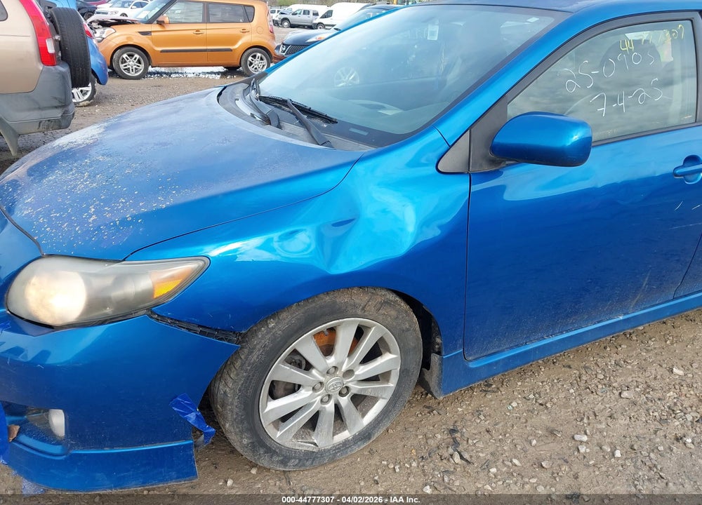 2009 TOYOTA COROLLA S VIN: 1NXBU40E89Z027786