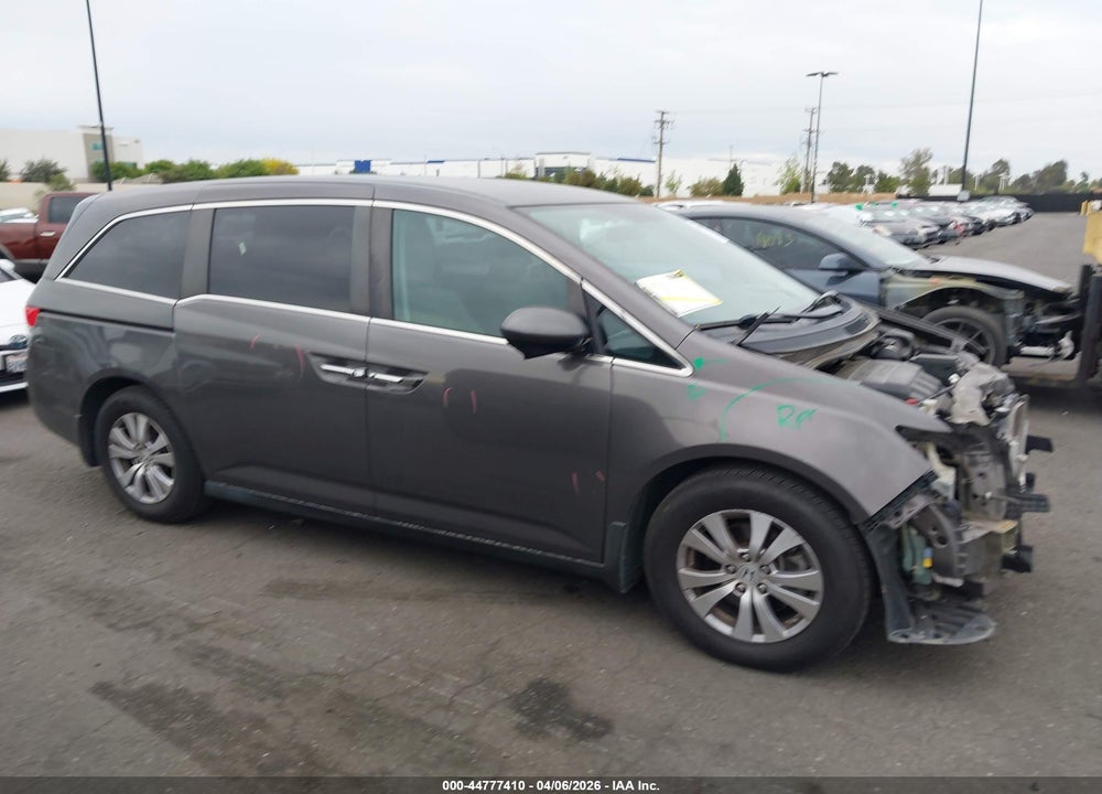 2016 HONDA ODYSSEY SE VIN: 5FNRL5H30GB069969