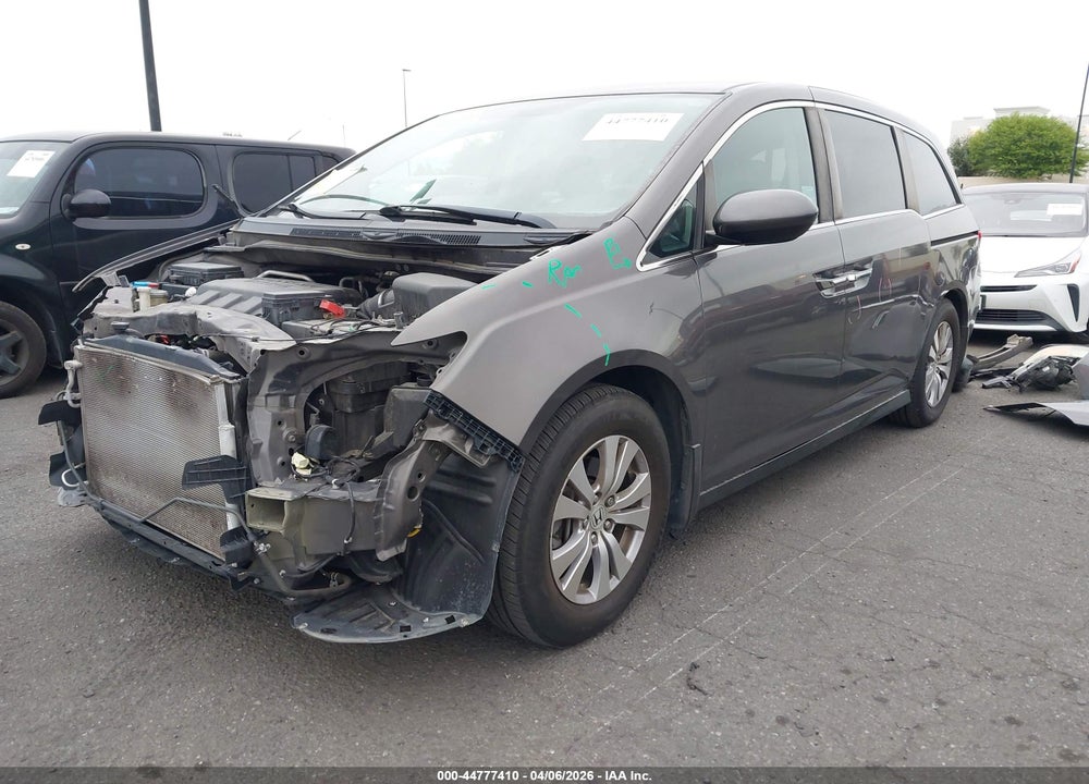 2016 HONDA ODYSSEY SE VIN: 5FNRL5H30GB069969