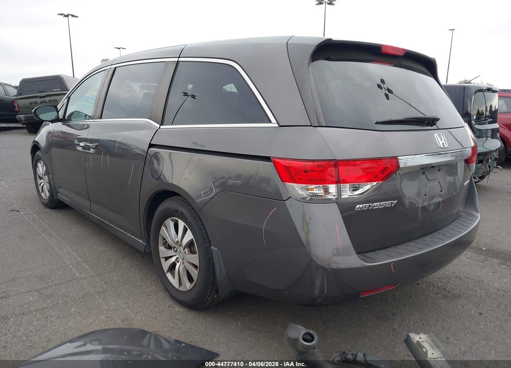 2016 HONDA ODYSSEY SE VIN: 5FNRL5H30GB069969