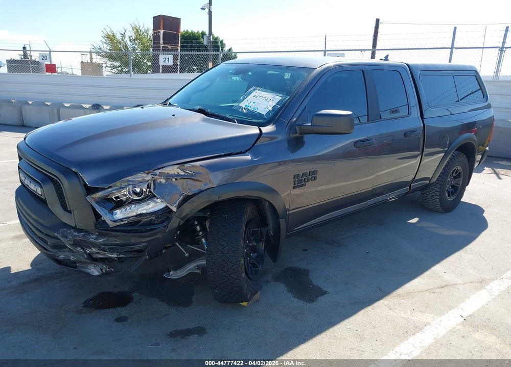 2024 RAM 1500 CLASSIC WARLOCK  4X4 6'4 BOX VIN: 1C6RR7GG2RS130749