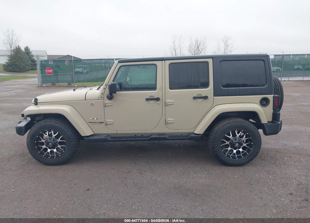 2018 JEEP WRANGLER JK UNLIMITED SAHARA 4X4 VIN: 1C4BJWEG2JL887826