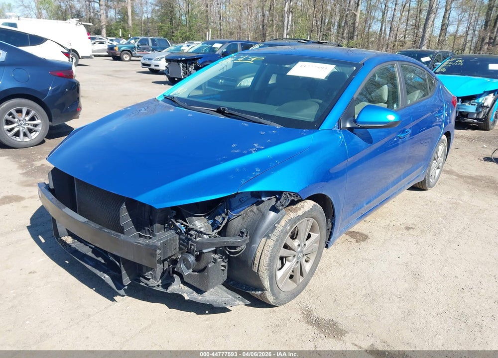 2017 HYUNDAI ELANTRA SE VIN: 5NPD84LF1HH170352