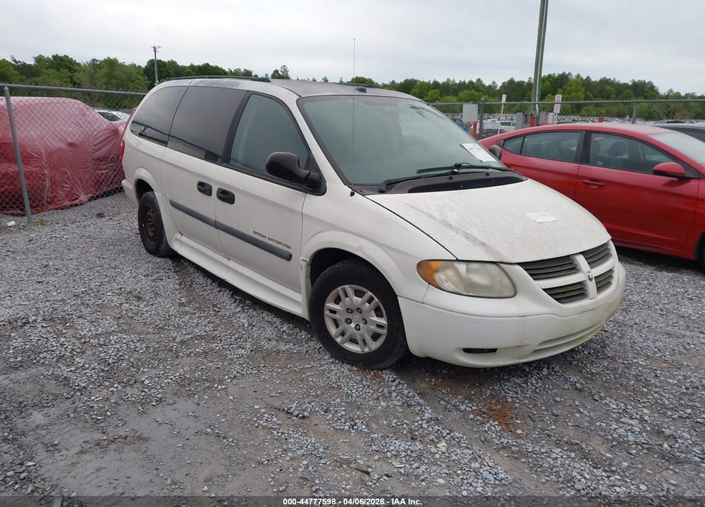 2005 DODGE GRAND CARAVAN SE VIN: 1D4GP24R65B277944