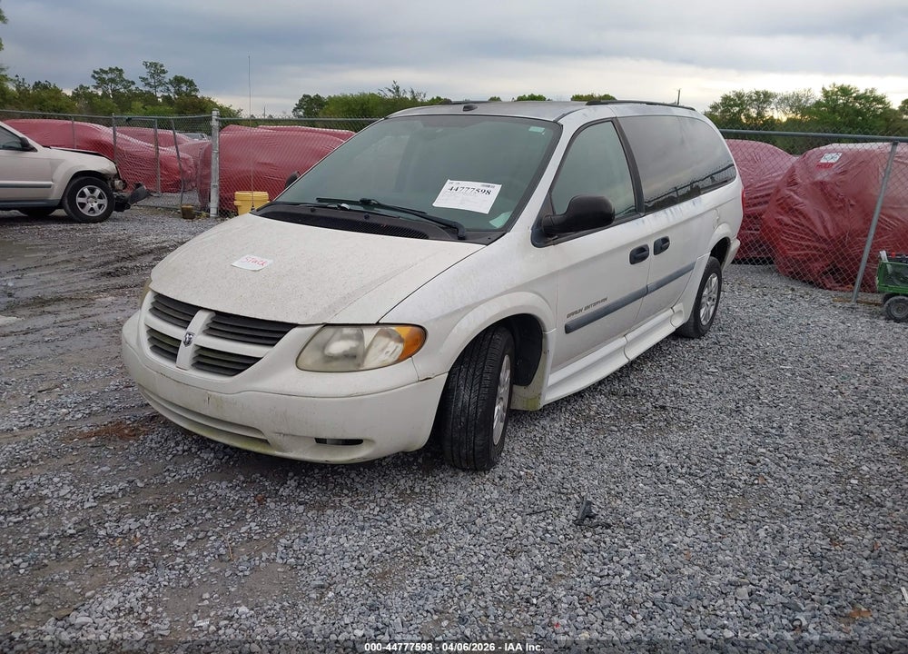 2005 DODGE GRAND CARAVAN SE VIN: 1D4GP24R65B277944