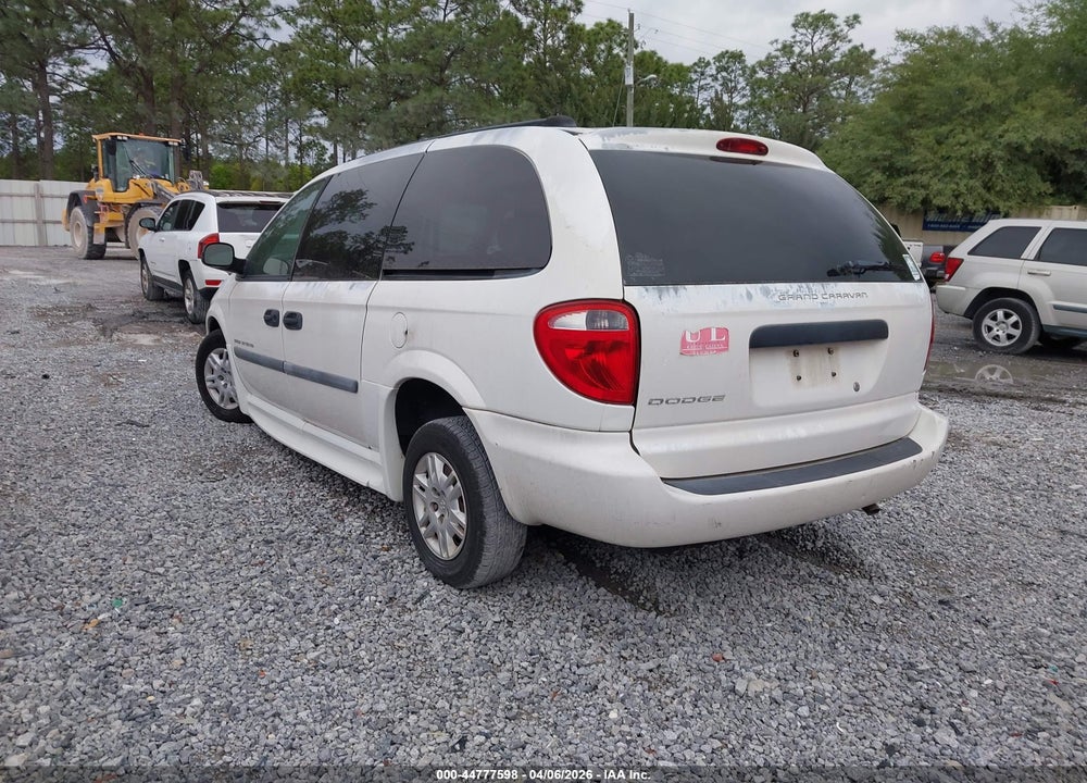 2005 DODGE GRAND CARAVAN SE VIN: 1D4GP24R65B277944