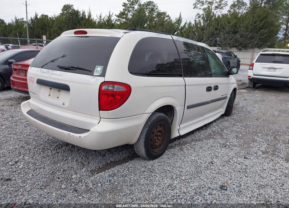 2005 DODGE GRAND CARAVAN SE VIN: 1D4GP24R65B277944