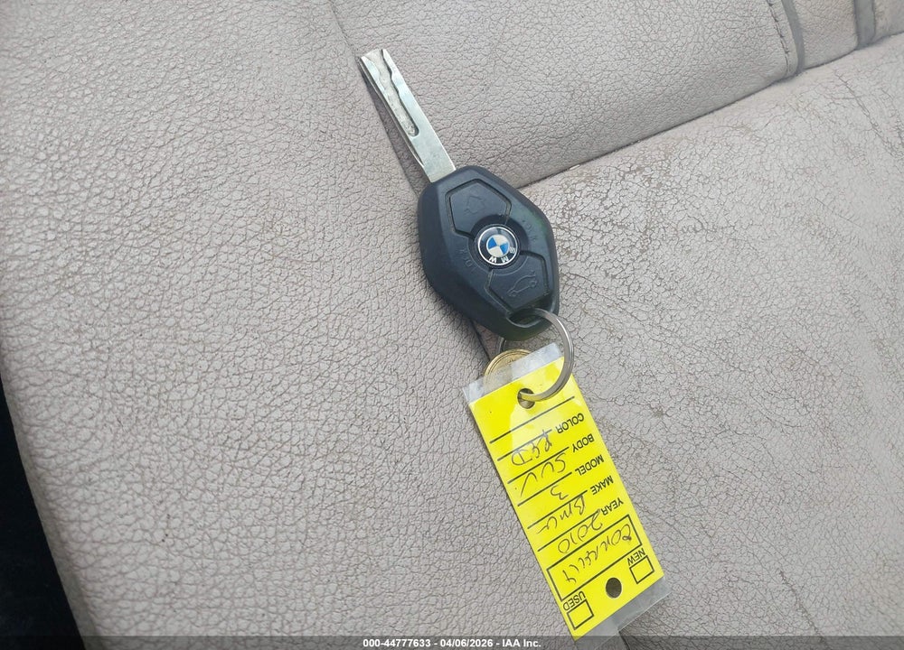 2010 BMW X3 XDRIVE30I VIN: WBXPC9C49AWJ31602