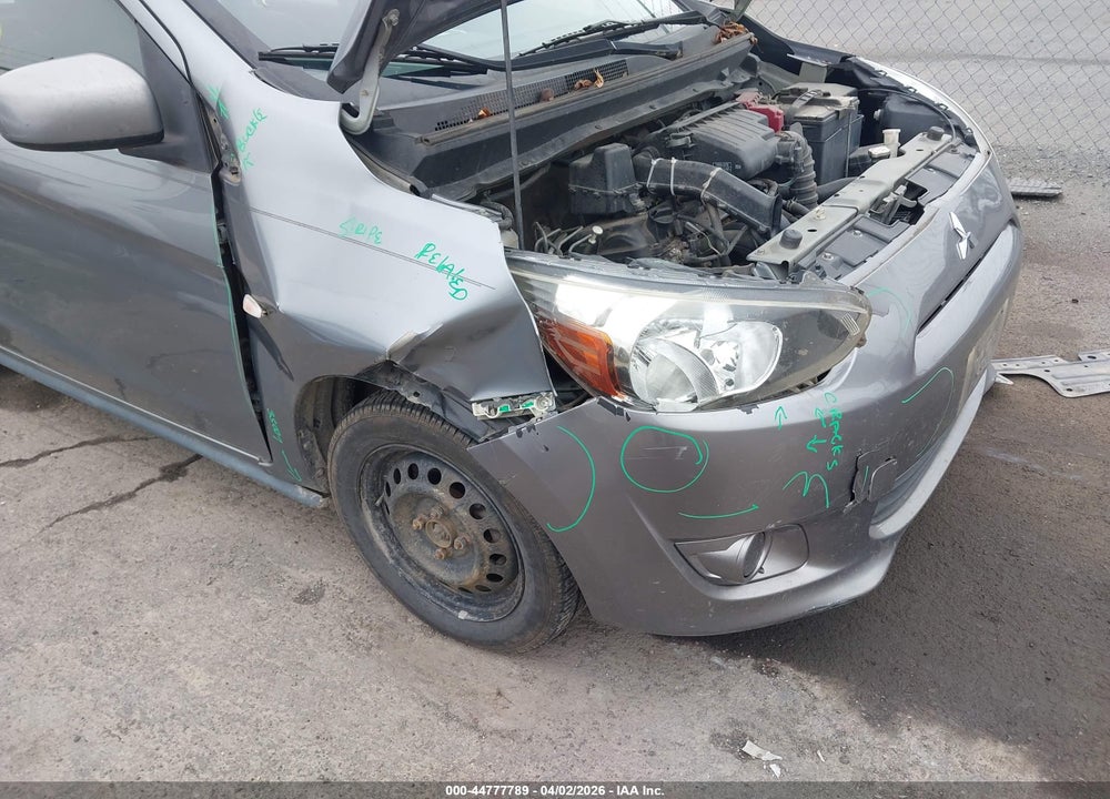 2015 MITSUBISHI MIRAGE DE VIN: ML32A3HJXFH049272