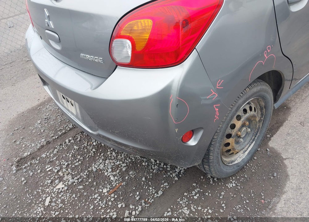 2015 MITSUBISHI MIRAGE DE VIN: ML32A3HJXFH049272