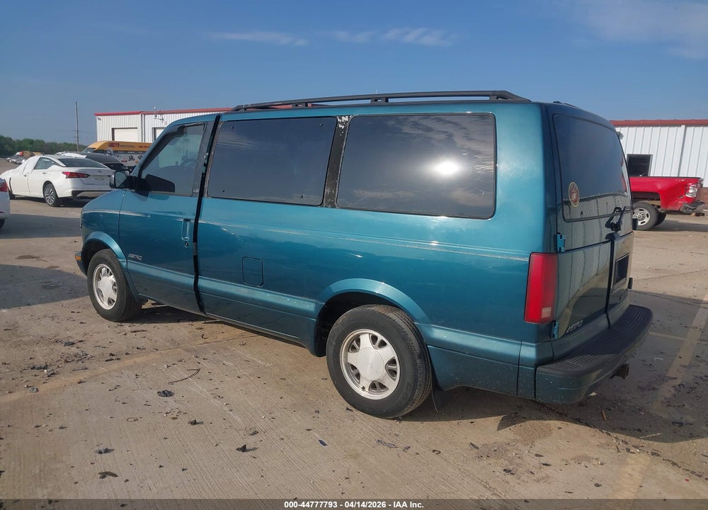 2000 CHEVROLET ASTRO VIN: 1GNDM19W9YB212616