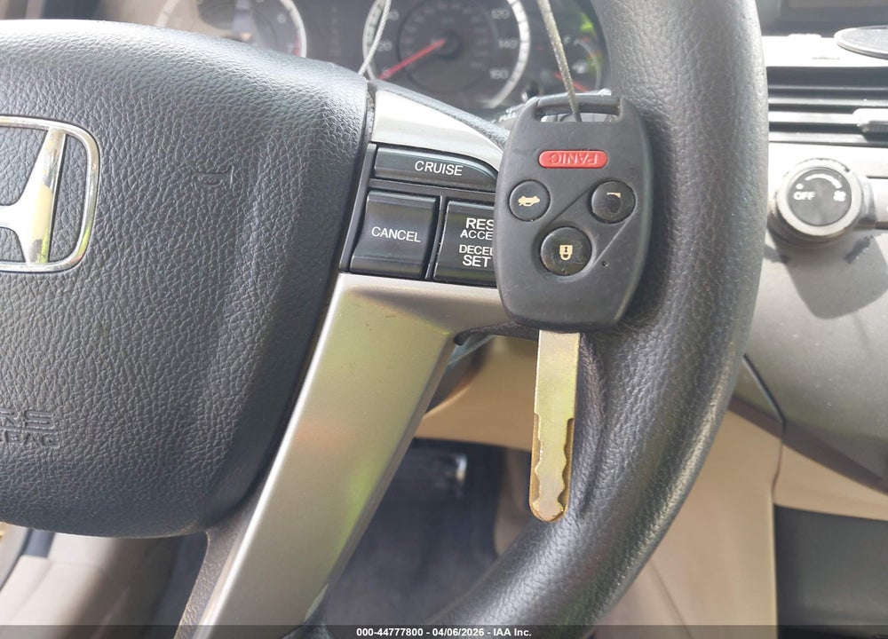 2010 HONDA ACCORD 2.4 LX-P VIN: 1HGCP2F43AA080129