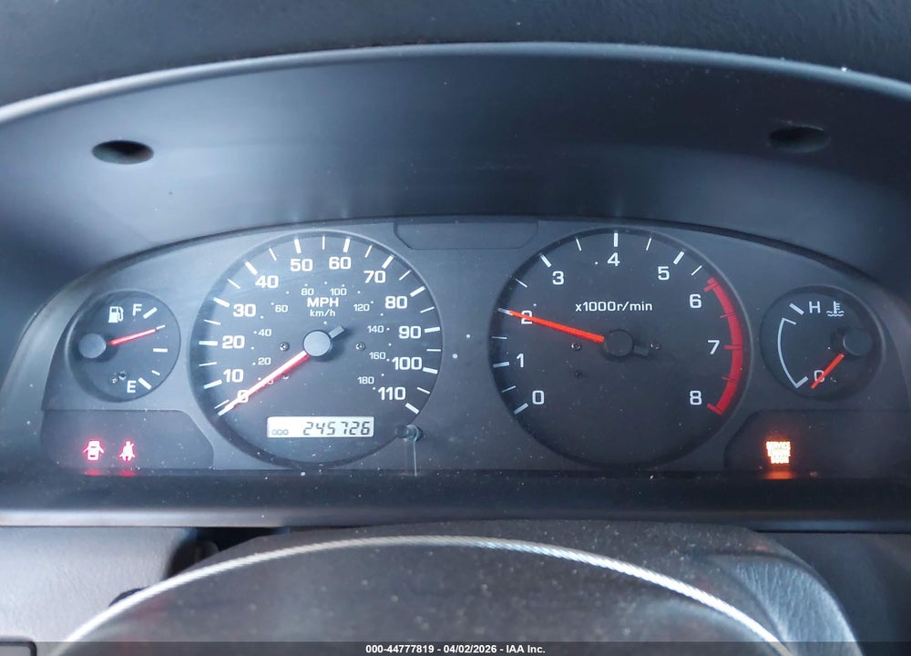 2001 NISSAN FRONTIER XE-V6 VIN: 1N6ED27T81C325143