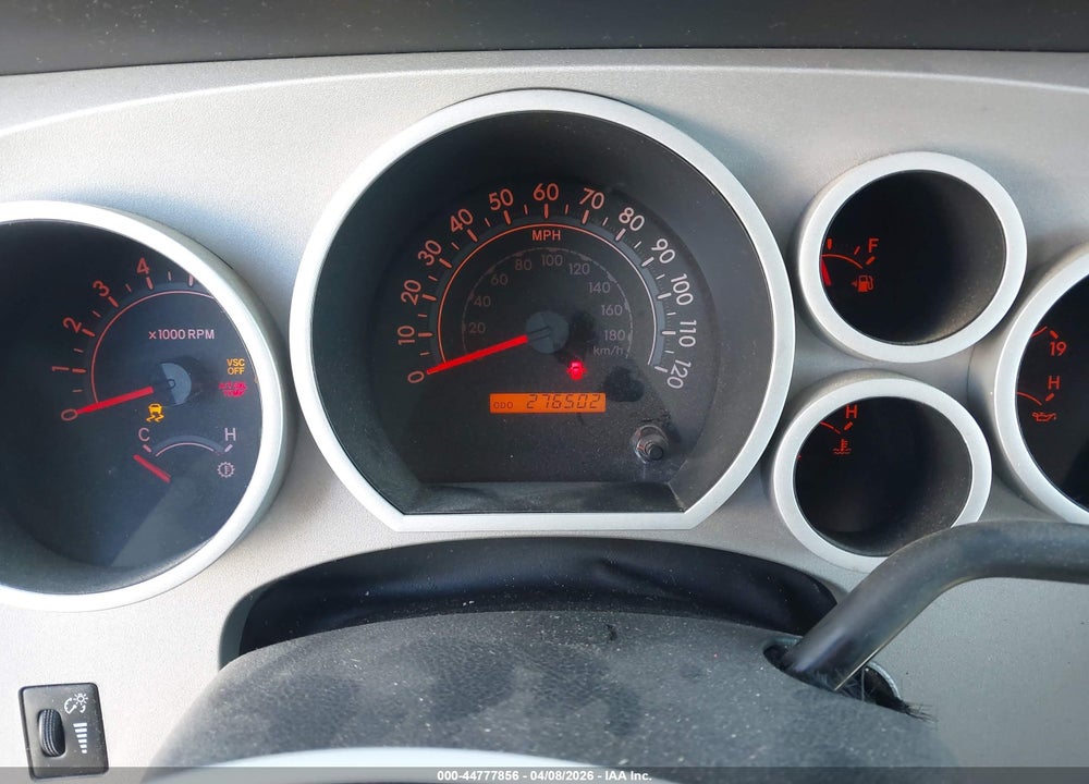 2008 TOYOTA TUNDRA BASE 5.7L V8 VIN: 5TFDV541X8X069011