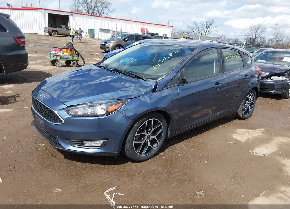 2018 FORD FOCUS SEL VIN: 1FADP3M24JL210259