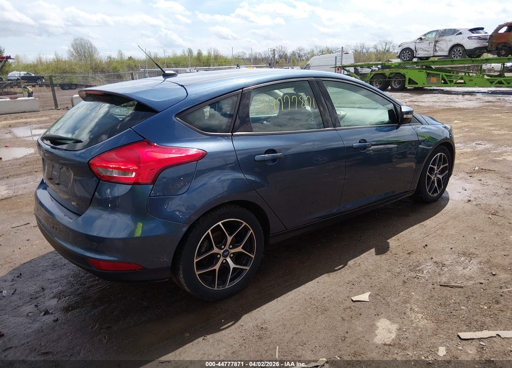 2018 FORD FOCUS SEL VIN: 1FADP3M24JL210259