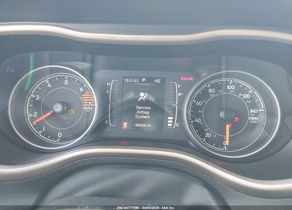 2016 JEEP CHEROKEE ALTITUDE VIN: 1C4PJMCBXGW112540