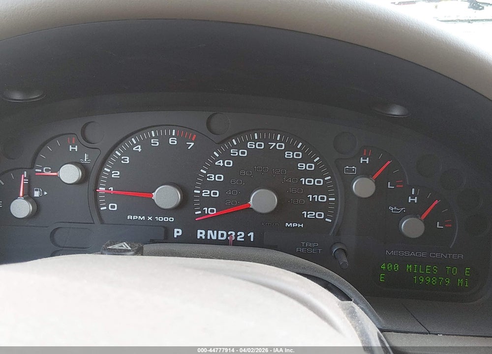 2004 FORD EXPLORER EDDIE BAUER VIN: 1FMDU74W74UA06093