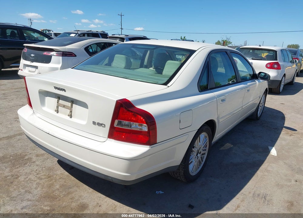2003 VOLVO S80 2.9 VIN: YV1TS92D331313452
