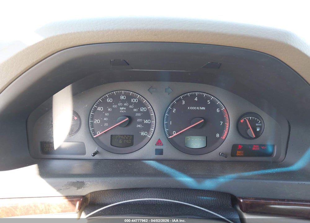 2003 VOLVO S80 2.9 VIN: YV1TS92D331313452