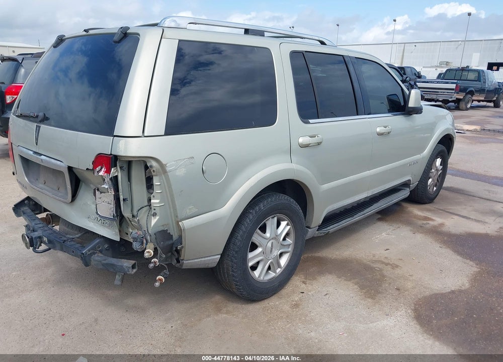 2003 LINCOLN AVIATOR VIN: 5LMEU68H23ZJ49901