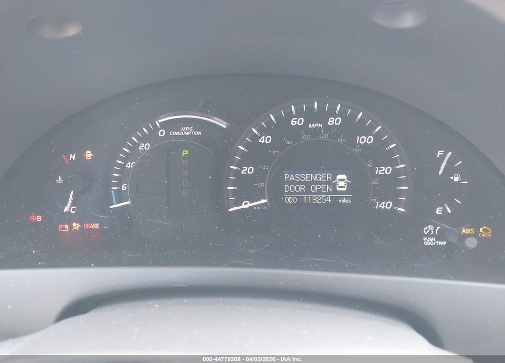 2009 TOYOTA CAMRY HYBRID VIN: JTNBB46KX93051919