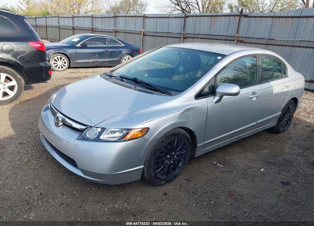 2008 HONDA CIVIC LX VIN: 1HGFA16598L094777