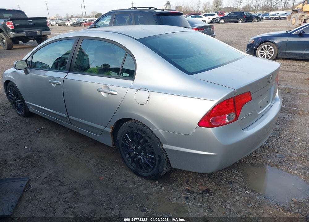 2008 HONDA CIVIC LX VIN: 1HGFA16598L094777