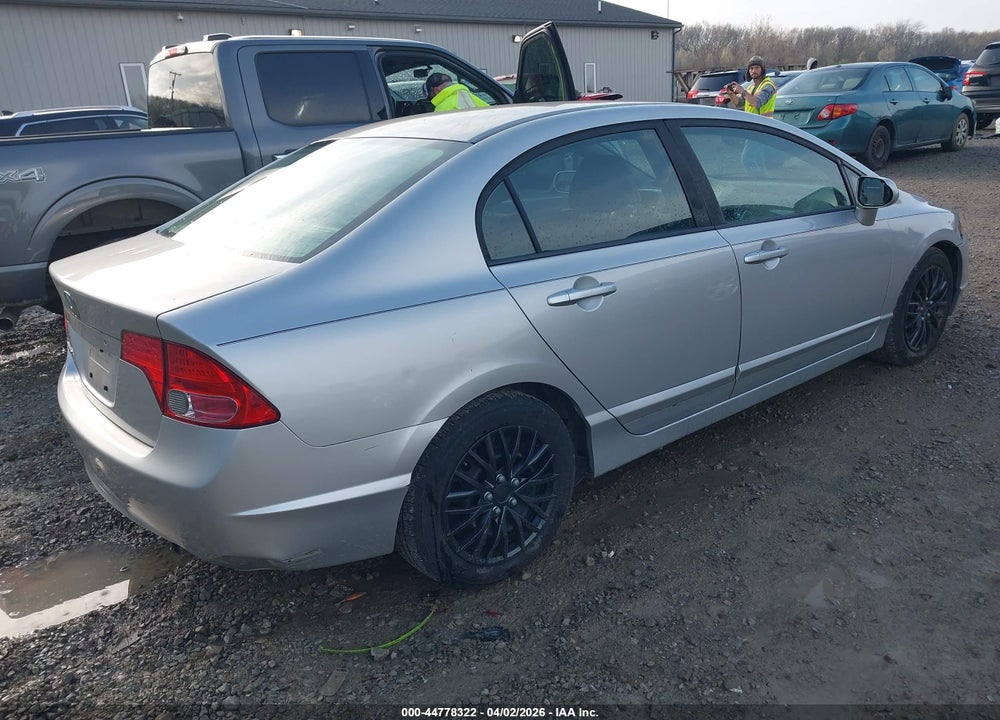 2008 HONDA CIVIC LX VIN: 1HGFA16598L094777