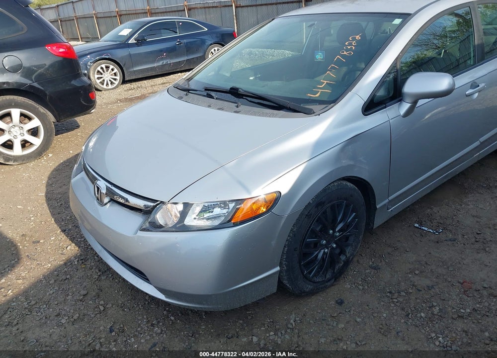 2008 HONDA CIVIC LX VIN: 1HGFA16598L094777