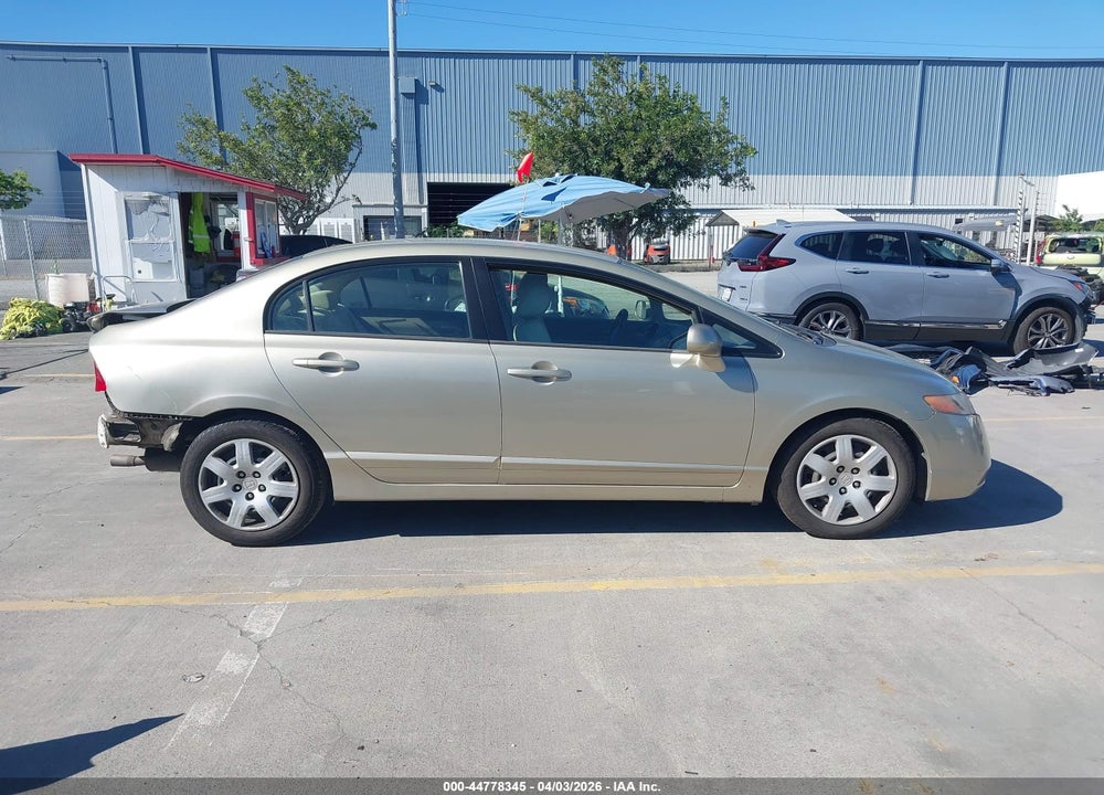 2007 HONDA CIVIC LX VIN: JHMFA16527S001244