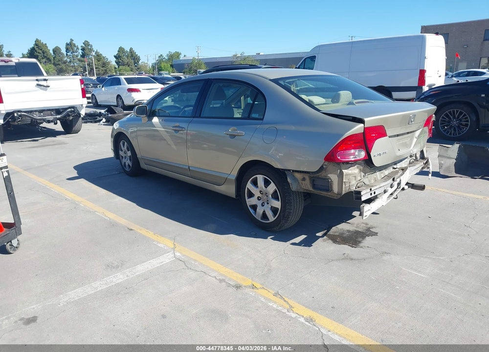 2007 HONDA CIVIC LX VIN: JHMFA16527S001244