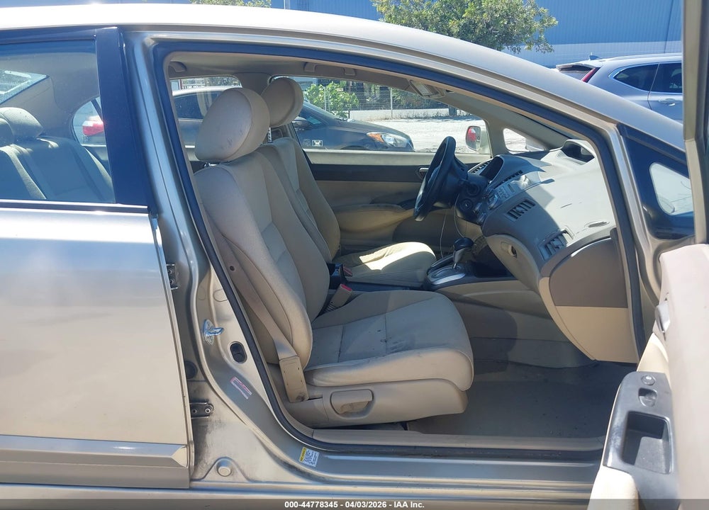 2007 HONDA CIVIC LX VIN: JHMFA16527S001244