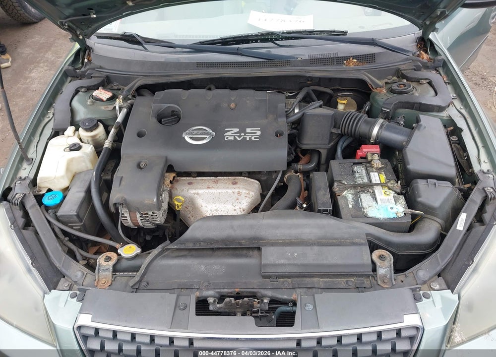 2005 NISSAN ALTIMA 2.5 S VIN: 1N4AL11D05N906569