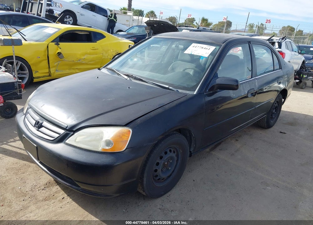 2001 HONDA CIVIC LX VIN: 2HGES16531H598768