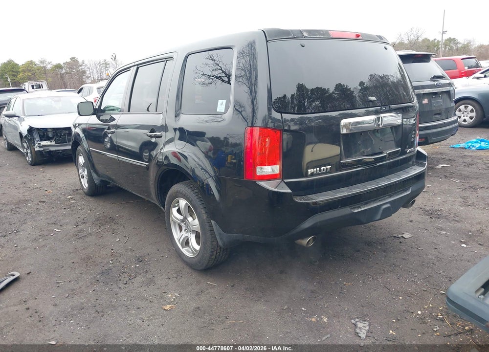2012 HONDA PILOT EX-L VIN: 5FNYF4H50CB030436