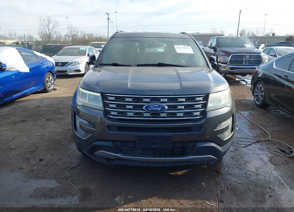 2016 FORD EXPLORER XLT VIN: 1FM5K8D88GGA33002