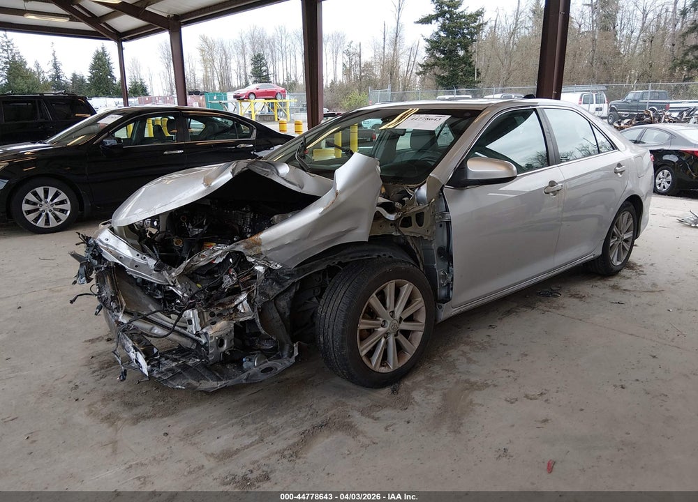2012 TOYOTA CAMRY XLE VIN: 4T1BF1FK5CU606778