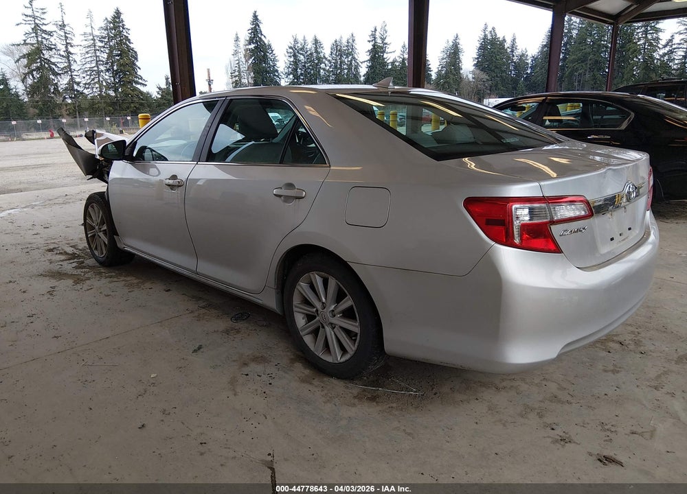 2012 TOYOTA CAMRY XLE VIN: 4T1BF1FK5CU606778