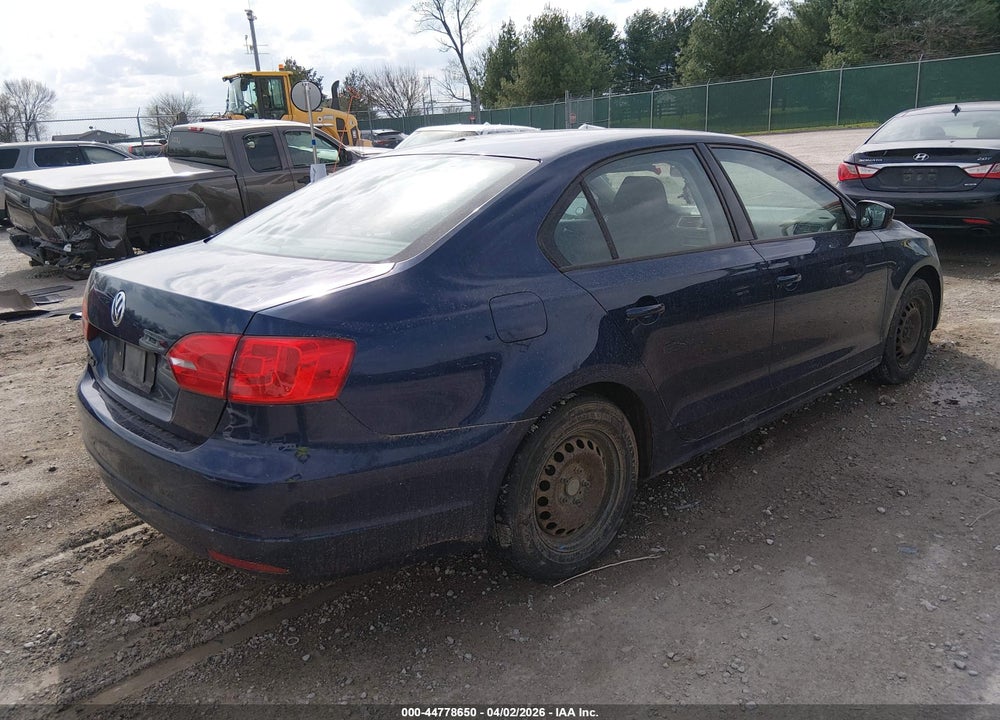 2013 VOLKSWAGEN JETTA 2.0L S VIN: 3VW2K7AJ8DM259791