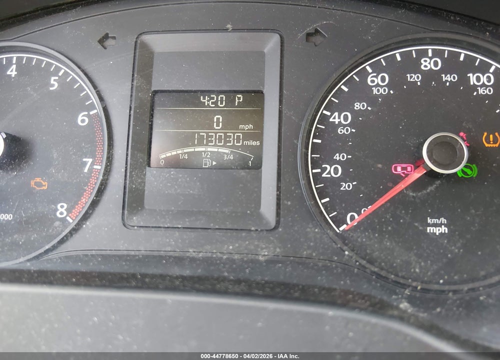 2013 VOLKSWAGEN JETTA 2.0L S VIN: 3VW2K7AJ8DM259791