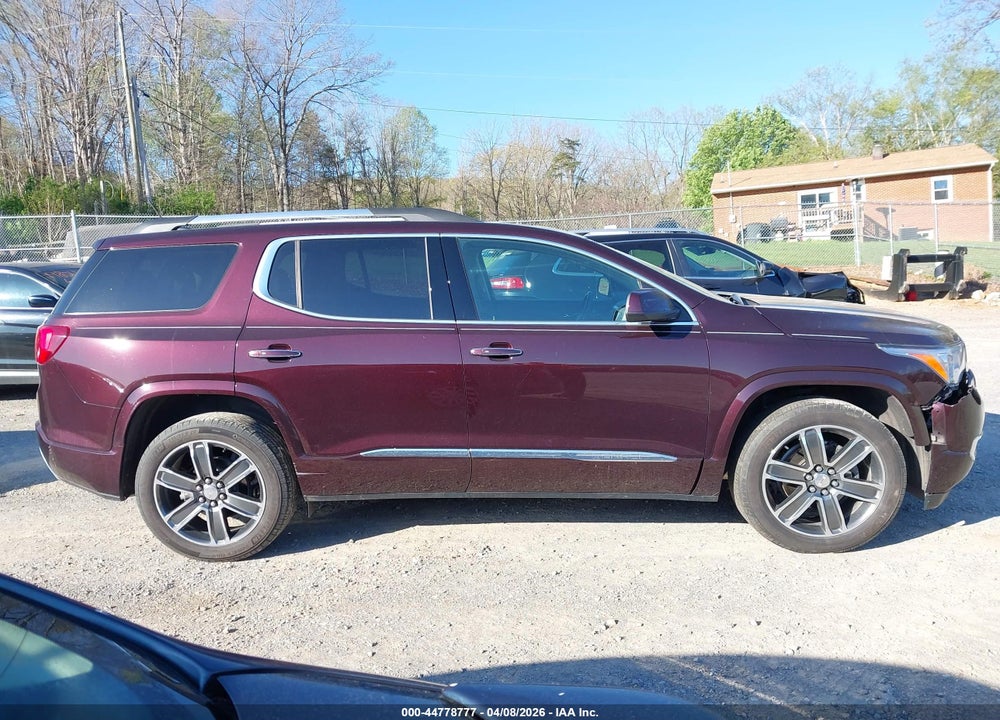 2018 GMC ACADIA DENALI VIN: 1GKKNXLS2JZ211637