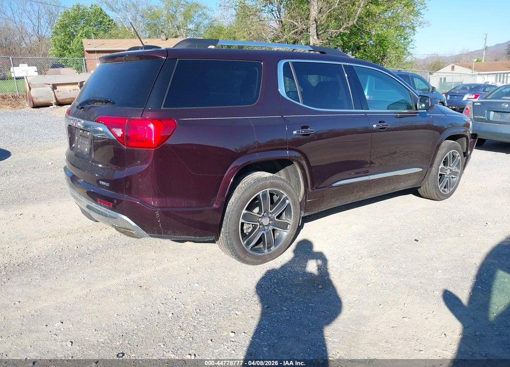 2018 GMC ACADIA DENALI VIN: 1GKKNXLS2JZ211637
